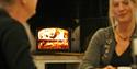 Open fire in Innsvingen Kafé