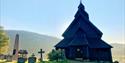 Eidsborg stave church, Vest-Telemark museum.