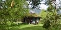 Autumn at Fyresdal Local History Museum.
