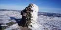 on top of mount Berrfjell