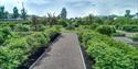 Historic garden in Porsgrunn