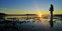 Sea Trout Fishing at sunrise