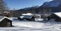 Kvipt Guest farm in winter