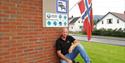 cyclist welcome youth hostel Lunde Vandrerhejm