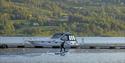 man on an electric surfboard from Notodden Experiences