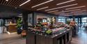 breakfast buffet at Notodden Hotel