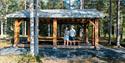 couple at a rest area on Tinnemyra
