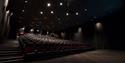cinema hall in the cinema ODEON in the center of Skien