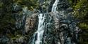 waterfall at Hanakamjuvet in Seljord