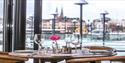 table at Becks Brasserie Skien