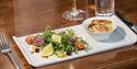 food at Becks Brasserie in Skien