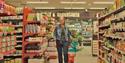 customer who shops at Spar in Fyresdal