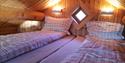 bed in the stable at Bolkesjå Gaard