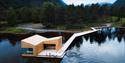 people bathing at Soria Moria sauna