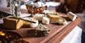 cheese platter at Dalen Hotel