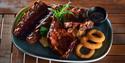spare rib plate is served at Jimmy's Restaurant and Bar in Porsgrunn