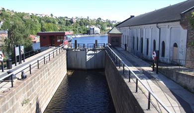 Skien lock