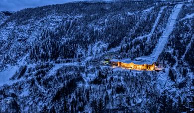 Winternight at Vemork