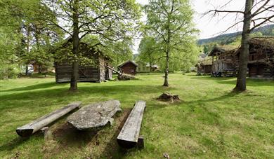 picnic area at Fyresdal Bygdetun