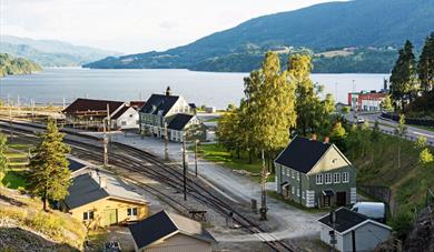 The Tinnoset line, Bratsbergline and Notodden railway station