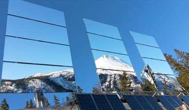 The Giant Sun Mirrors in Rjukan