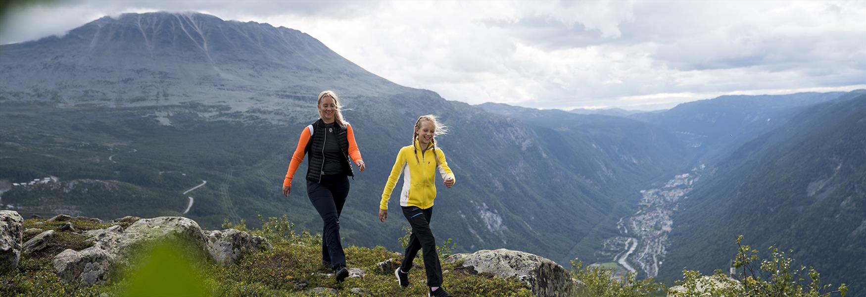 Enjoy hiking in the Mountains of Telemark