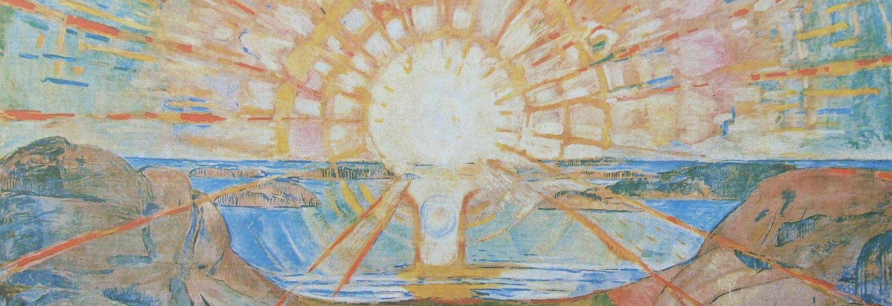 The Sun is one of Edvard Munchs main works.