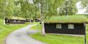 the cabins at Groven Camping & Hyttegrend