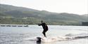man on an electric surfboard from Notodden Experiences