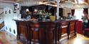 Bar on board MS Henrik Ibsen