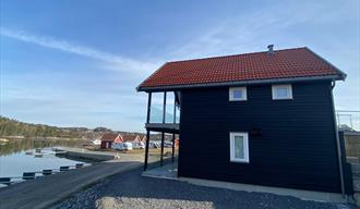 fisherman's cabins on Sjøterrassen