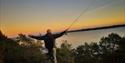 Sea Trout Fishing along the coast of Kragerø can offer great experiences all year round.